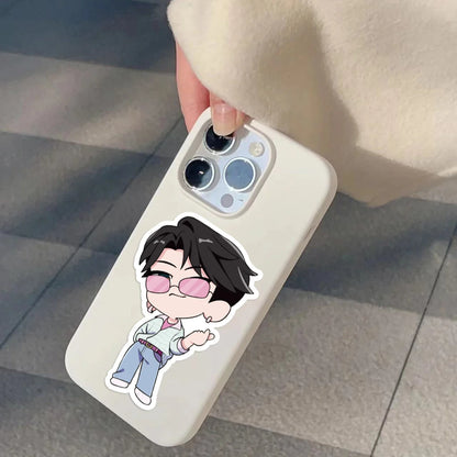 MINISO Kpop Demon Hunter Stickers — 8/32 Sheets Huntrix Scrapbook, Phone, Notebook Decoration & Party Favors Gift