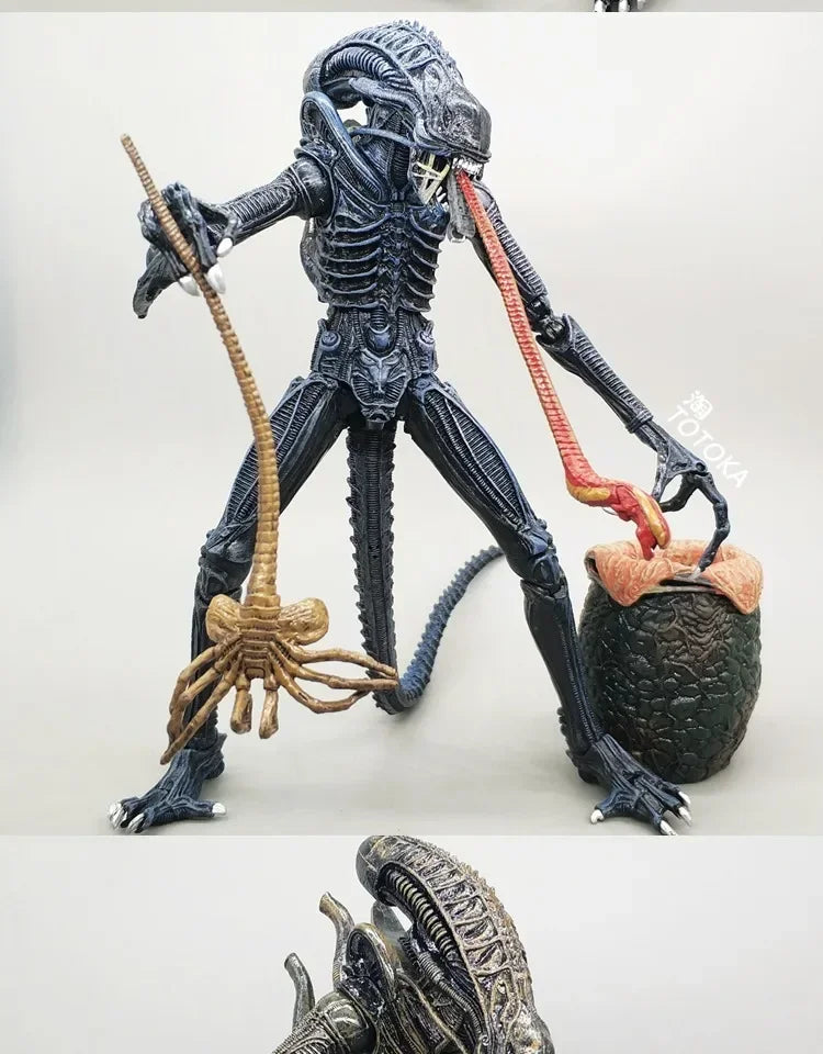 NECA Xenomorph Alien vs. Predator Action Figure — Fully Articulated Collectible with Movable Joints, Cool Toy & Gift