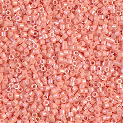 Miyuki Delica 11/0 Seed Beads - Glazed Luster Glass Beads for DIY Jewelry Making