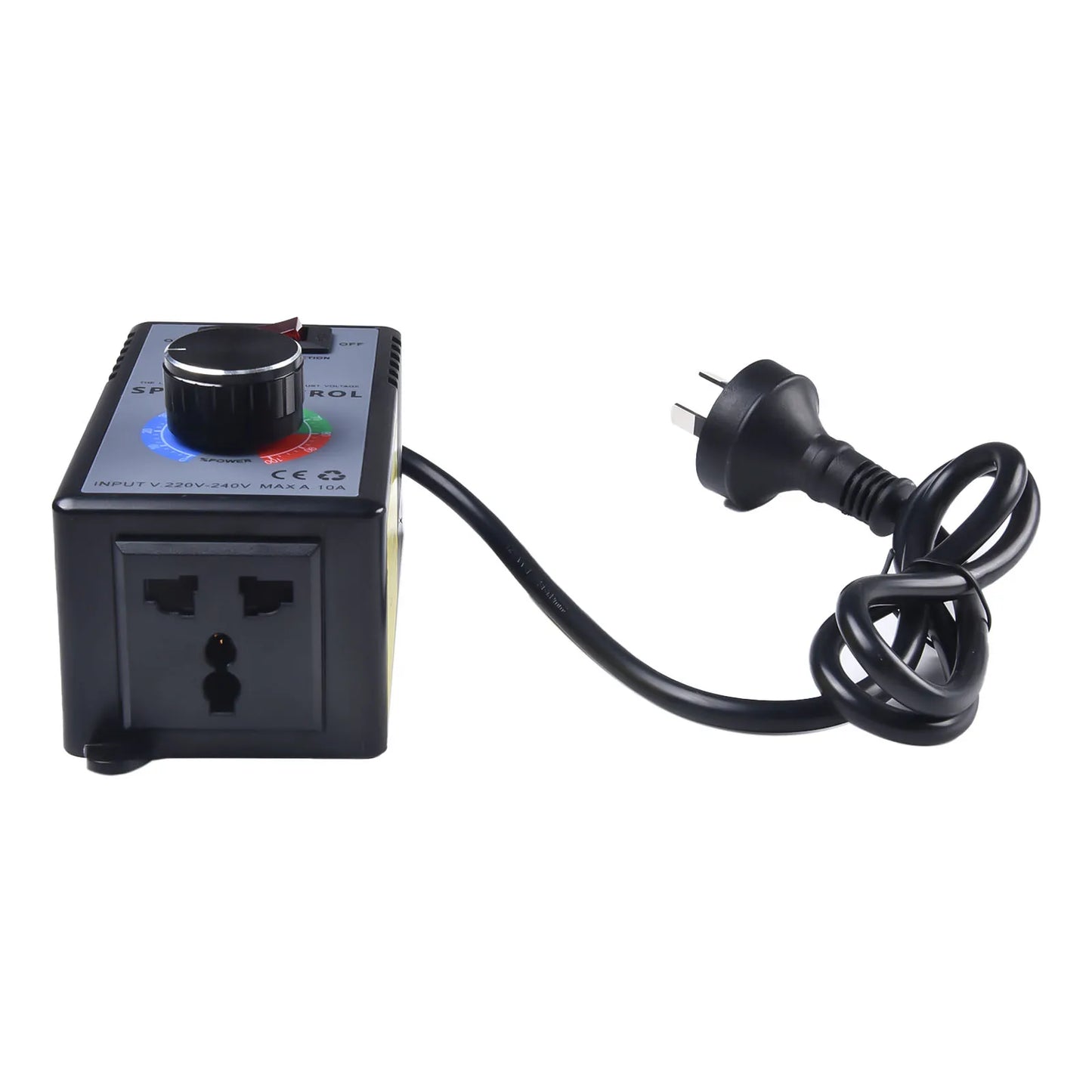 Angle Grinder Speed Controller Switch for Hand Drill & Polishing Fan - Stepless Motor Speed Control for Industrial Automation