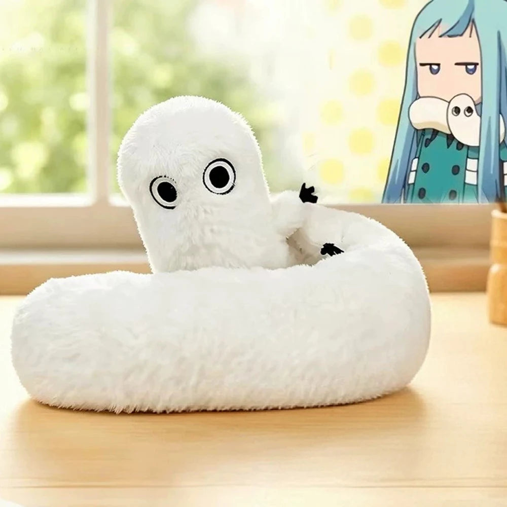 Fudeworm Plush Toy - Fluffy Shapeable Anime Stuffed Doll for Fans, Home Decor and Birthday Gifts