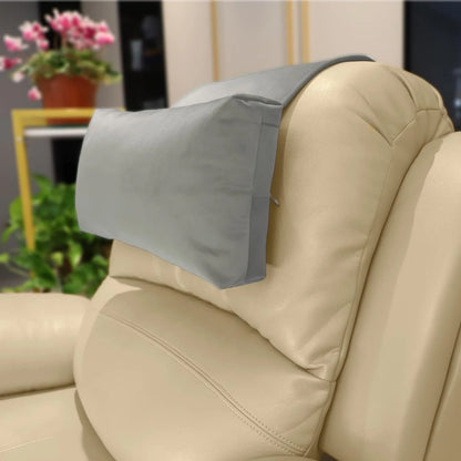 Velvet Adjustable Headrest Pillow – Non-Slip Neck Support Cushion for Car Seat & Recliner Comfort Rest