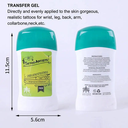 Tattoo Transfer Cream Gel — Stencil Transfer Soap for Tattoo & Microblading Supplies