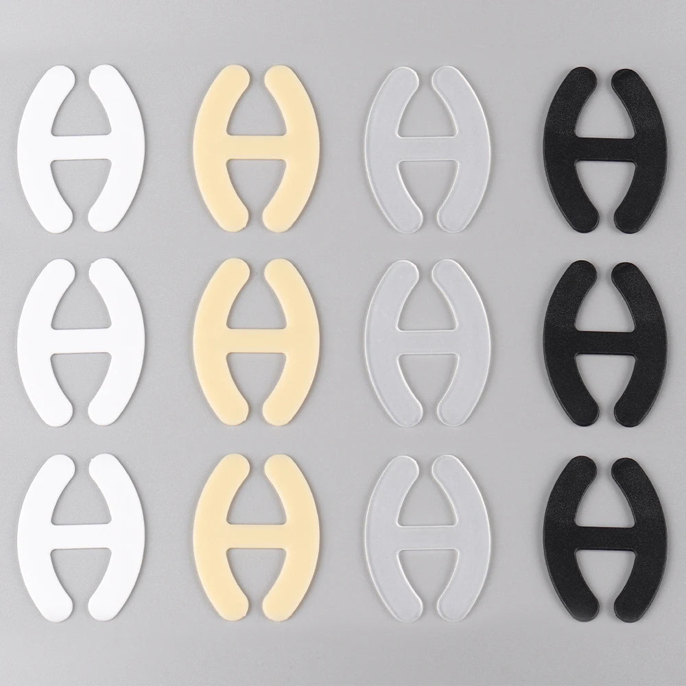 4-Color H-Shaped Anti-Slip Bra Strap Buckles – Cross Strap Underwear Accessories