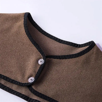 Back & Shoulder Support Brace – Men & Women Shoulder Warmer Wrap for Rotator Cuff Pain & Chronic Inflammation Relief