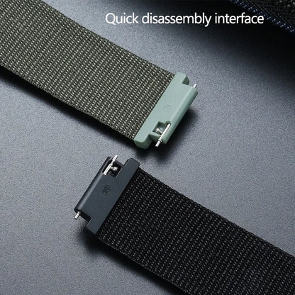 18mm Nylon Watch Band - Breathable Quick-Release Sports Strap for Casio F91 A158 A159 A168 A169 AE1200 AE1300 WS-1600 WS-1400