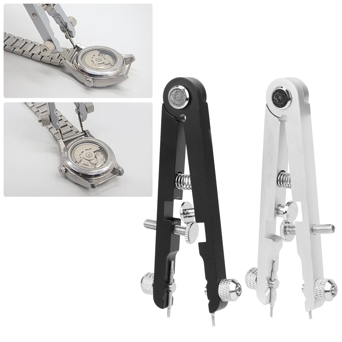 6825 Spring Bar Plier Watch Repair Tool – Band Remover & Chain Replacement Tool with Pins for Watchmakers