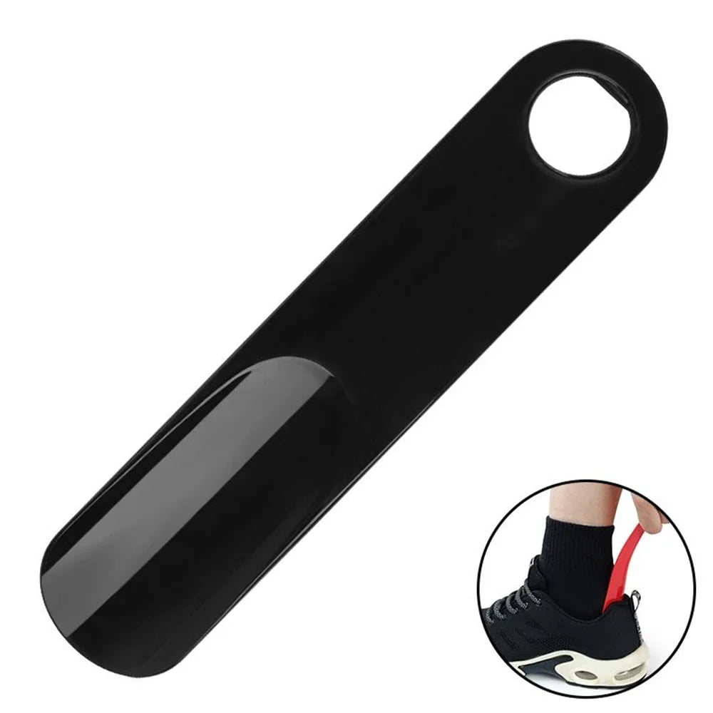 Professional Plastic Shoe Horn - Flexible, Sturdy Spoon-Shaped Shoehorn and Shoe Lifter Accessory