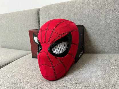 Spider-Man: No Way Home Luxury Helmet with Rechargeable Remote - Movable Eyes Cosplay Mask Decoration Gift Toy
