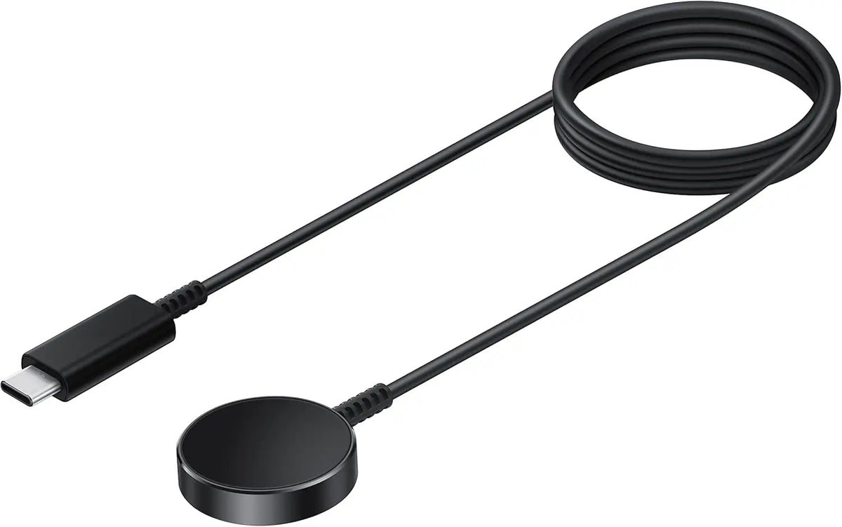 Samsung Galaxy Watch Magnetic Wireless Charger - USB-C Fast Charging Stand for Galaxy Watch 8, 7, 6 Classic, 5 Pro, 4, 3, 2 and Active