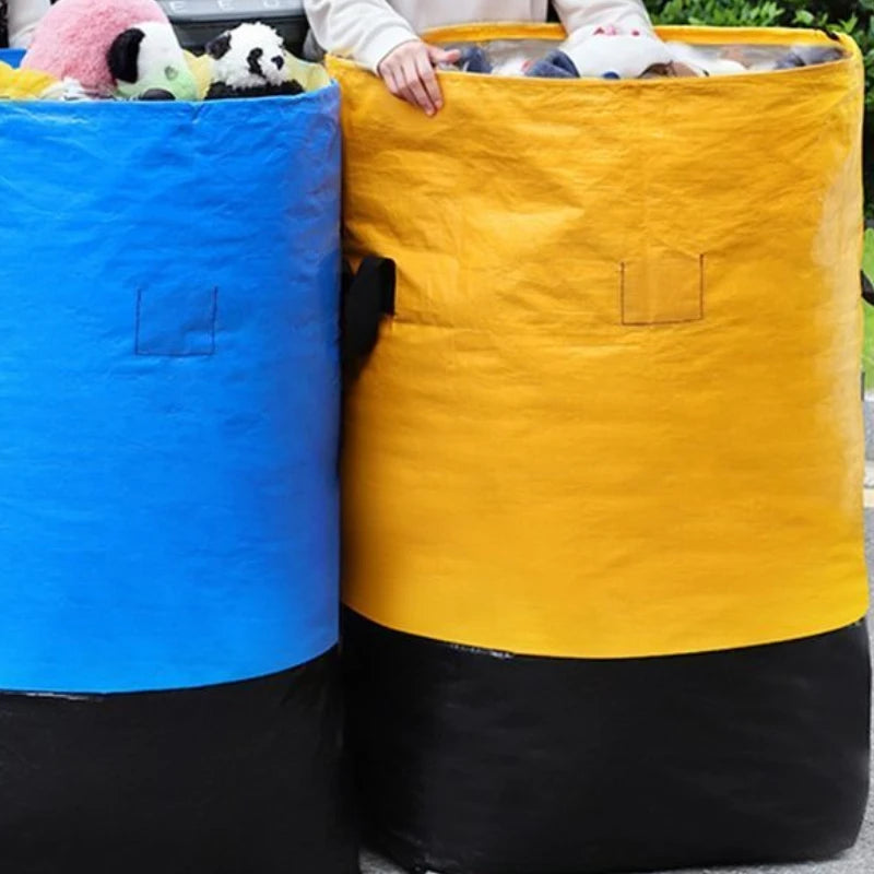 Thick Woven Storage Bag — Waterproof, Wear-Resistant Large Moving & Goods Transport Pouch