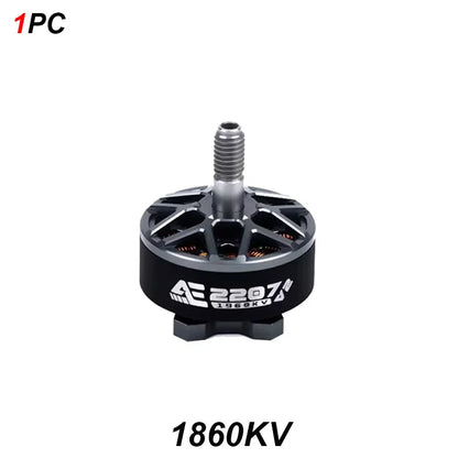 AxisFlying AE2207 V2 Brushless Motor — 1860KV/1960KV 4-6S LiPo, 5mm Shaft for 5-Inch Propeller Flower Fly Racing Drone