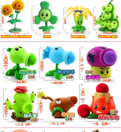 Plants vs Zombies PVZ Pea Shooter Boss Action Figure – Dave Allstar Toy Doll for Kids Gift