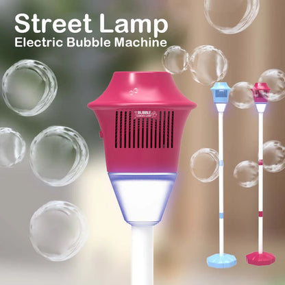 Street Light Bubble Machine – Fully Automatic Light-Up Bubble Maker for Birthday, Wedding & Outdoor Parties