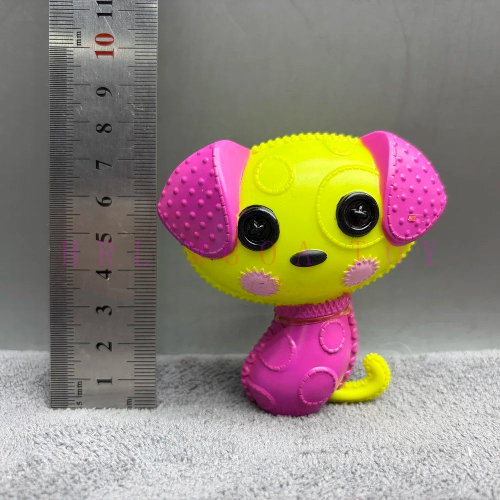 Lalaloopsy Little Sister & Pet Dolls - 8–10cm PVC Holiday Gift Collectible Toys