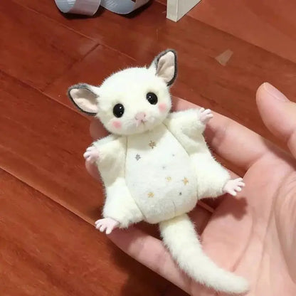 Flying Squirrel Plush Keychain - Cute Hanging Doll Backpack Pendant