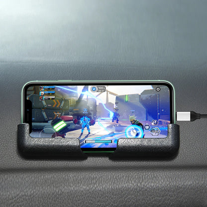 Multifunction Car Phone Mount - Lightweight, Portable Cell Phone Holder, Space-Saving Stand, Auto Interior Accessories