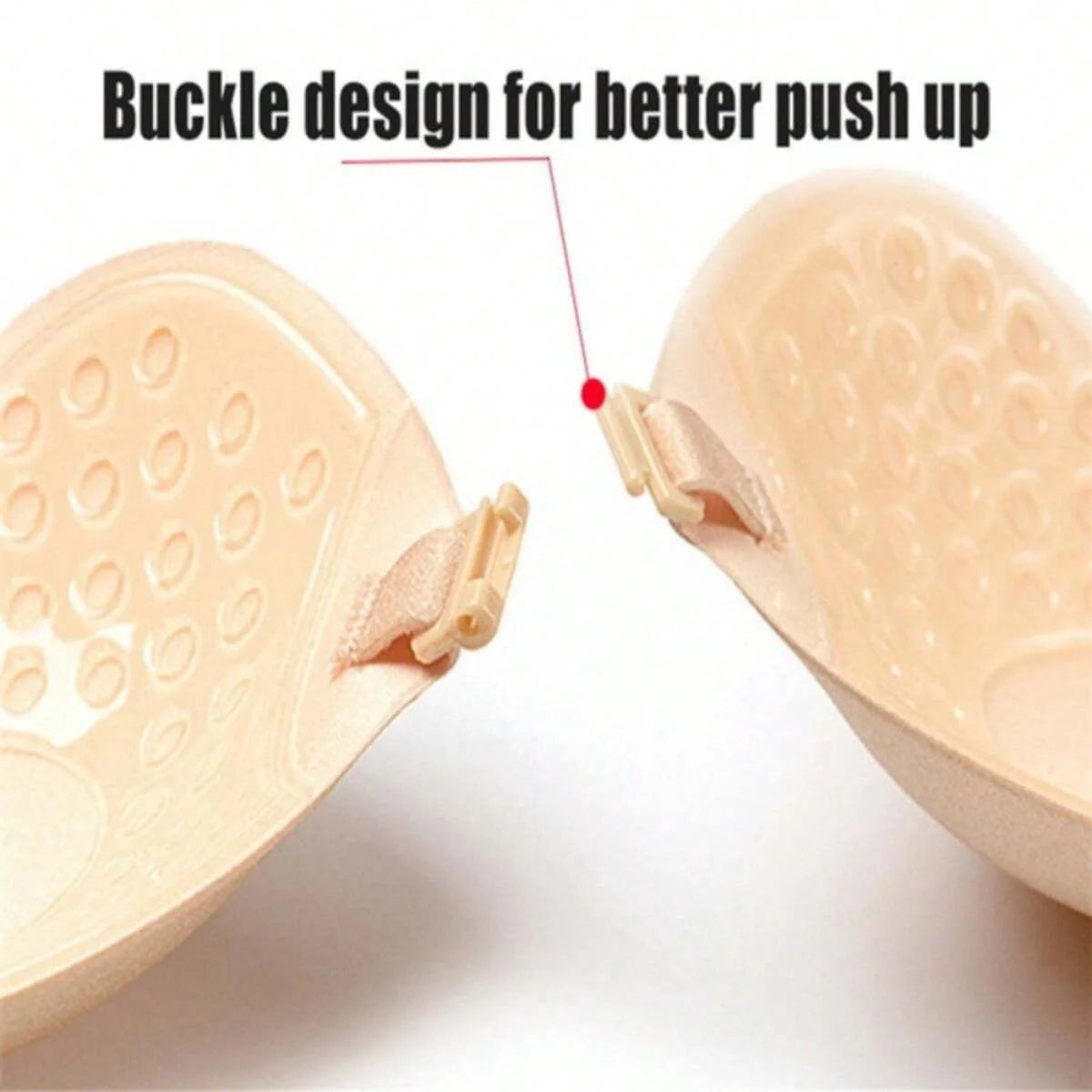 FINETOO Invisible Silicone Nipple Covers - Hypoallergenic Two-Tone Mango Cup Adhesive Bra Patches for Women, 1–15 Pieces