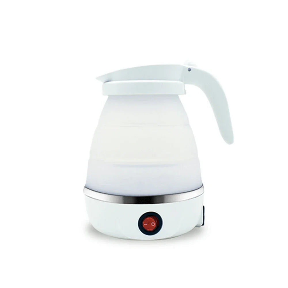 Portable 600ML Folding Electric Kettle – Travel & Camping Electric Water Heater, Foldable Design