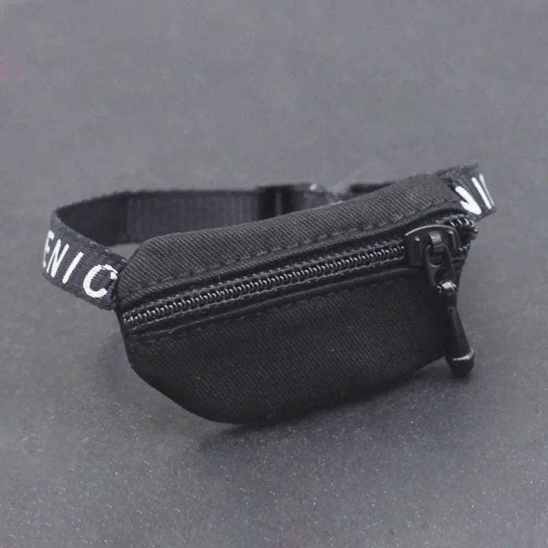 17cm Labubu V1/V2 Crossbody Bag for BJD Dolls – Cute 1/6, 1/8, 1/12 Doll Accessories & Waist Belt Bag Gift