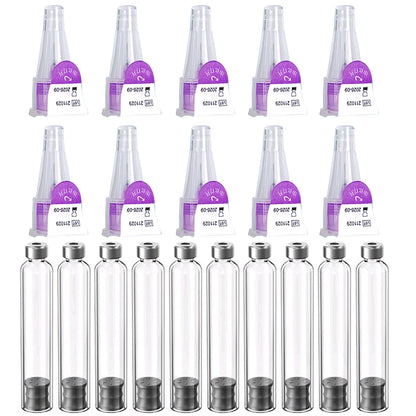 Magic Pen Tattoo Kit – 3ml Empty Cartridge Bottles with Individual Packaging for Medical Aesthetics & Lilly Insulin Pen