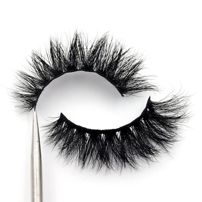 Visofree 3D Mink Eyelashes – Thick Handmade Full Strip Cruelty-Free False Lashes for Makeup M56