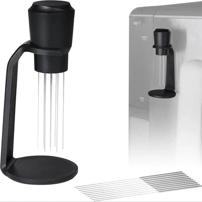 Upgraded WDT Tool for Breville Barista – Espresso Needle with Powerful Magnet & Replacement Needle