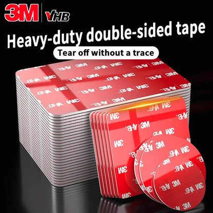 3M Strong Double Sided Adhesive Tape - High Viscosity VHB Sponge Car Mounting Fixing Patch