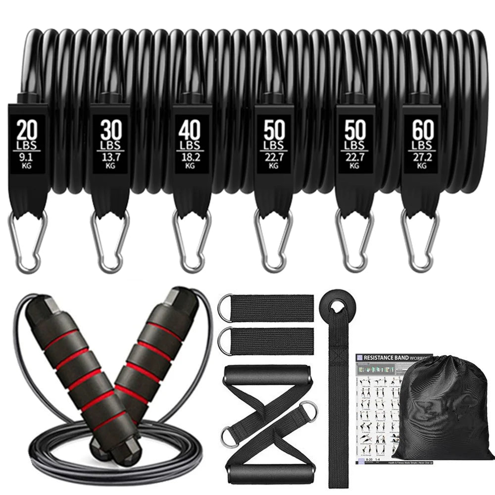 300lb Booty Resistance Band Set – Elastic Workout Harness for Home, Gym, Training & Dumbbell Exercises