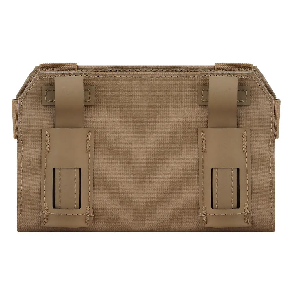 Tactical Admin Phone Pouch MOLLE – Military Hunting Vest Front Panel Map Holder & Utility Carrier Bag for Outdoor Navigation