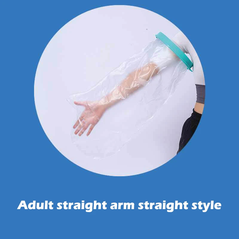 Waterproof Shower Cover for Adults — Cast & Bandage Protector for Arm, Leg, Hand, Wound & Fracture