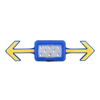 USB Rechargeable Bicycle Helmet Light with Remote Turn Signal – Waterproof LED Rear Safety Warning Taillight for Night Cycling