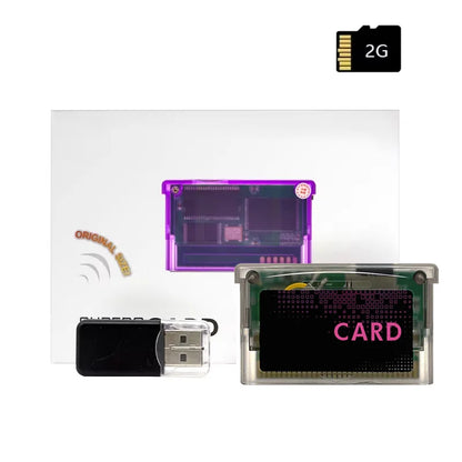 Mini SD GBA Game Flash Card – 2GB TF Adapter for SP, GBM, NDS, NDSL Game Console