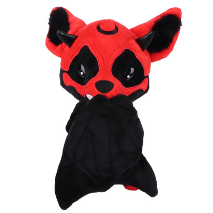 28cm Halloween Two-Tone Skeleton Bat Plush Toy – Cute Stuffed Animal Doll for Home Decor & Holiday Gift