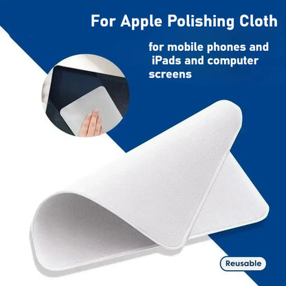 New Nano-Texture Polishing Cloth for Apple Devices – 1:1 Screen Cleaner for iPhone, iPad, Mac, iPod Pro & Apple Watch