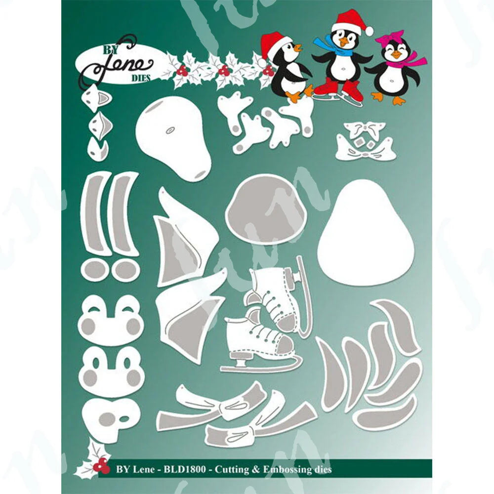 Tall Elf Metal Cutting Dies – Pine Cone Gnome Scrapbooking, Mailbox Craft Supplies for DIY Photo Albums