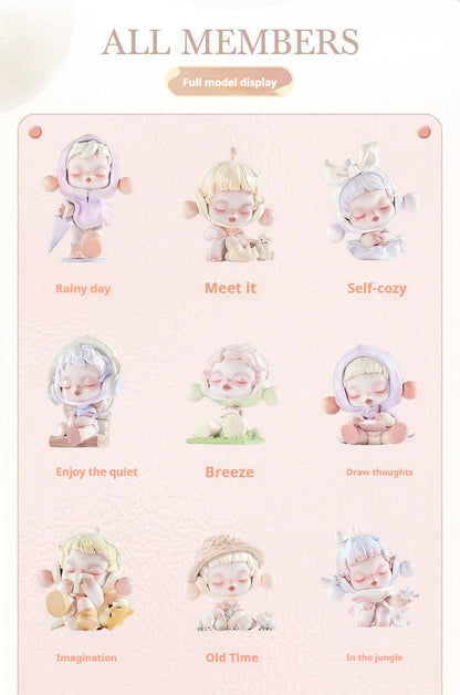 Bubble Mart Skullpanda Temperature Series SP8 | Handheld Toy Blind Box Gift for Kids