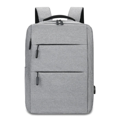 Multi-Layer Zipper Laptop Backpack 13–15 Inch – Business Travel Computer Bag for Men & Women