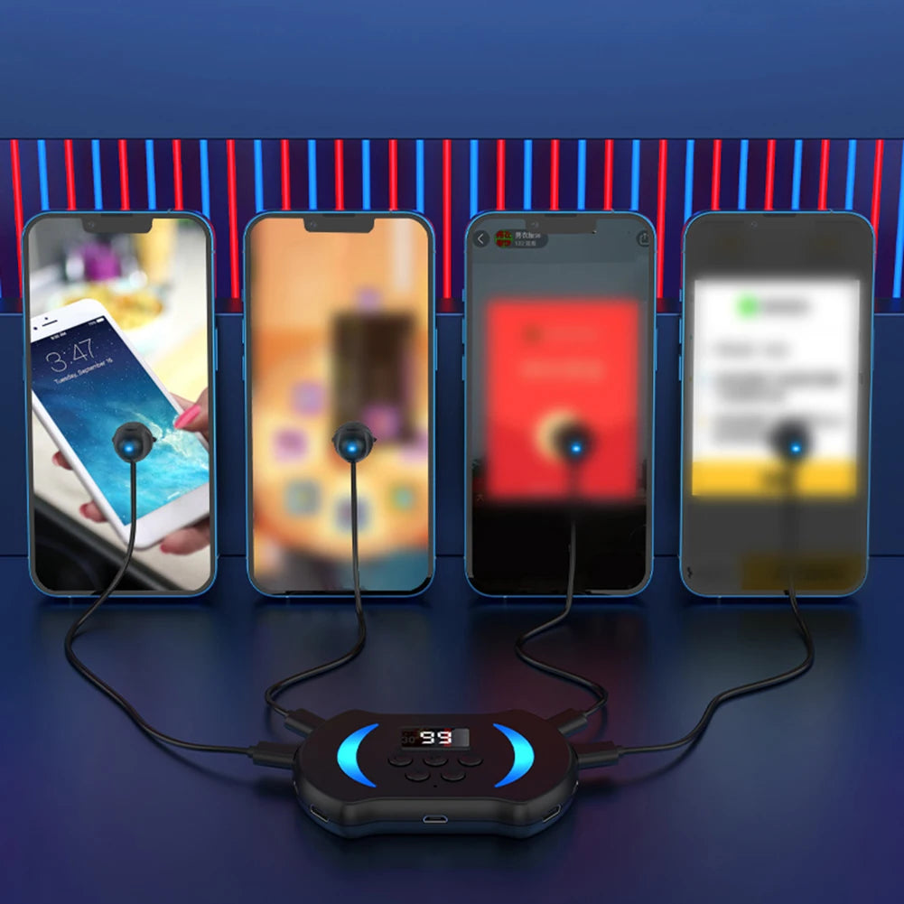 Mobile Phone Screen Auto Clicker – Silent Touch Tool for Fast Screen Tapping, Live Broadcast Assistance Device