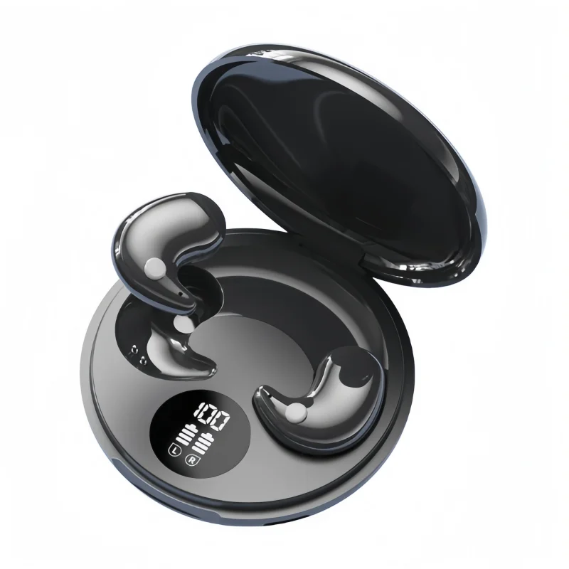 B13 Bluetooth 5.3 Sleep Earphones – Wireless Touch Control Headset Earbuds, Comfortable Fit for All Mobile Phones