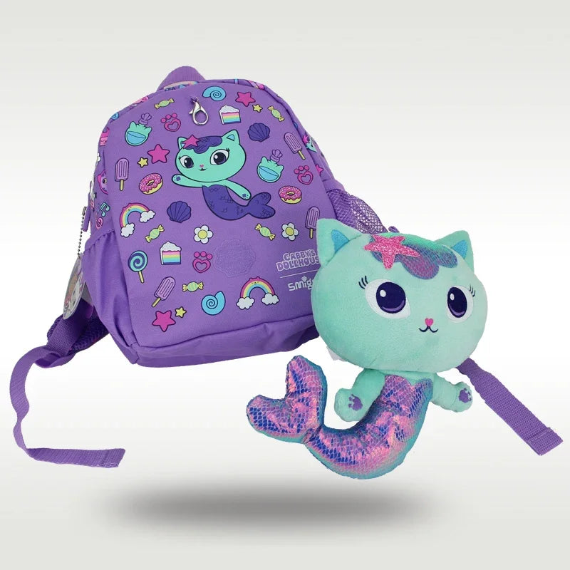 Genuine Gabby’s Dollhouse Cartoon School Bag — Anime Kawaii Backpack, Large Capacity Student Bag, Perfect Birthday Gift