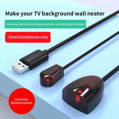 Universal IR Remote Extender Receiver - USB Infrared Transceiver Adapter for TV, DVD, Set Top Box and PVR Control
