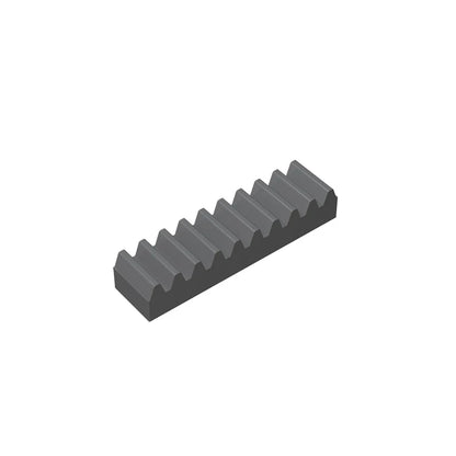 Gobricks GDS-1171 Gear Rack 1x4 — Compatible with LEGO 3743, Educational DIY Building Blocks for Kids