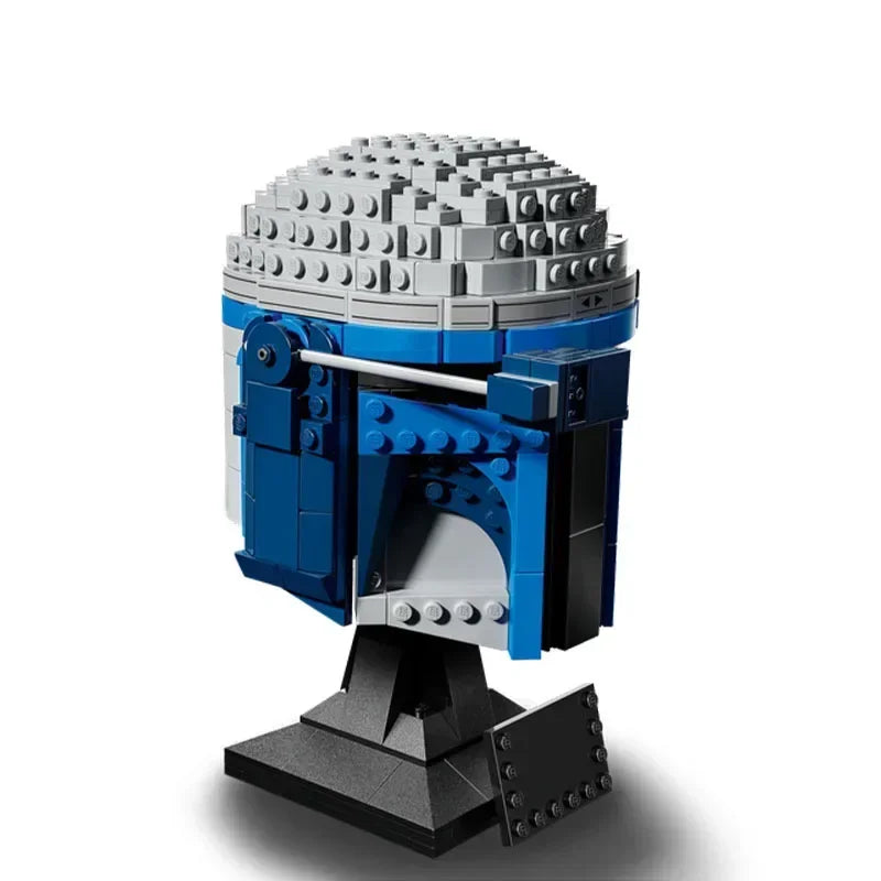 2025 MOC Star Battle Helmet Building Blocks — 616pcs DIY Assembly Educational Toy for Kids & Adults Collection Gift