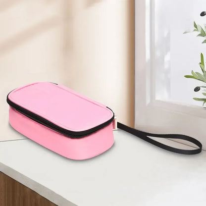 5-Color Portable Insulin Cooling Bag — Waterproof Thermal Diabetic Pill Protector, Gel-Free Insulated Cooler