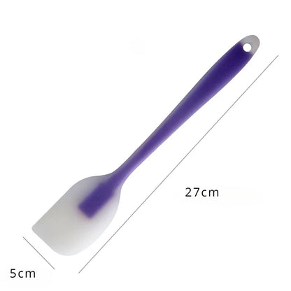 Food Grade Silicone Baking Spatula – Non-Stick Cream & Butter Scraper Kitchen Gadget for Cake & Pastry Cooking Use