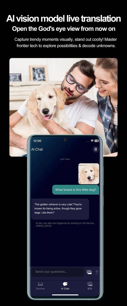 2025 Xiaomi Smart Glasses — AI Interactive Translation & Photography Video Smart Sunglasses for iOS & Android