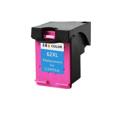 HP 62XL High Yield Ink Cartridge Compatible Replacement for HP Envy 5540 5640 7640 5646 5541 5740 5742 5745 200 250 Printer Ink Cartridge Kit