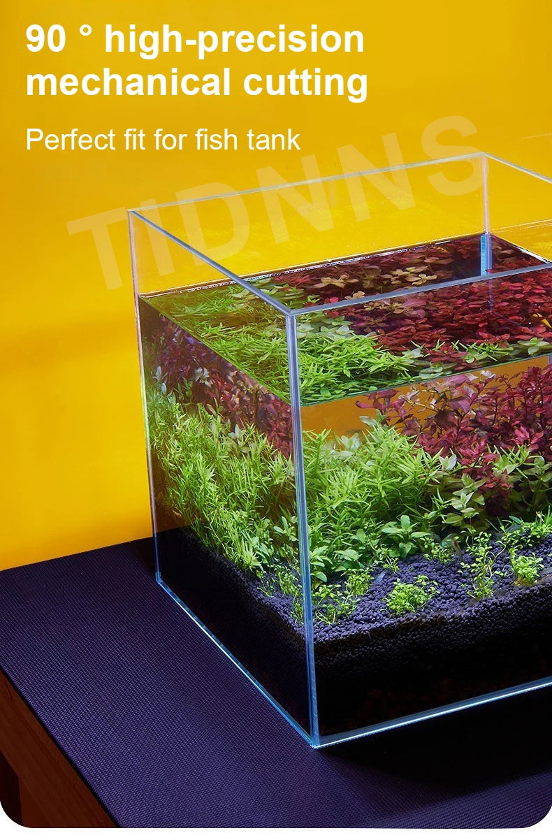Anti-Slip Fish Tank Mat - Shock-Absorbing Black Pad for Aquarium, Turtle Tank & Landscaping Insulation