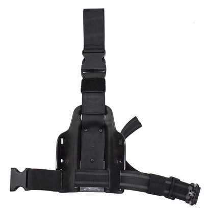 Airsoft Tactical Drop Leg Platform - Thigh Mount Holster Panel for Glock 17/19, Beretta 92/96, SIG P226, 1911